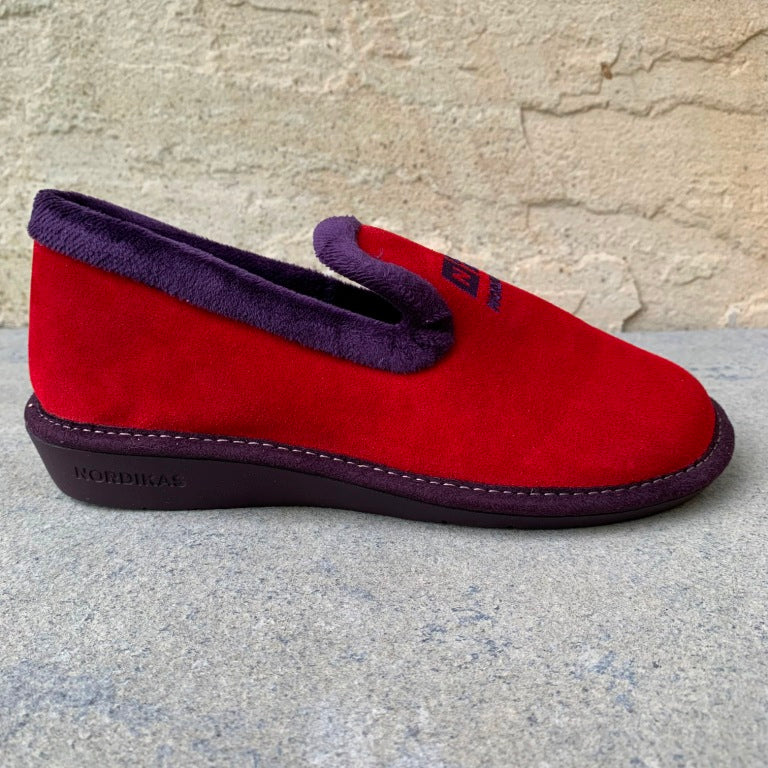 NORDIKAS 305 Suede -CEREZA RED