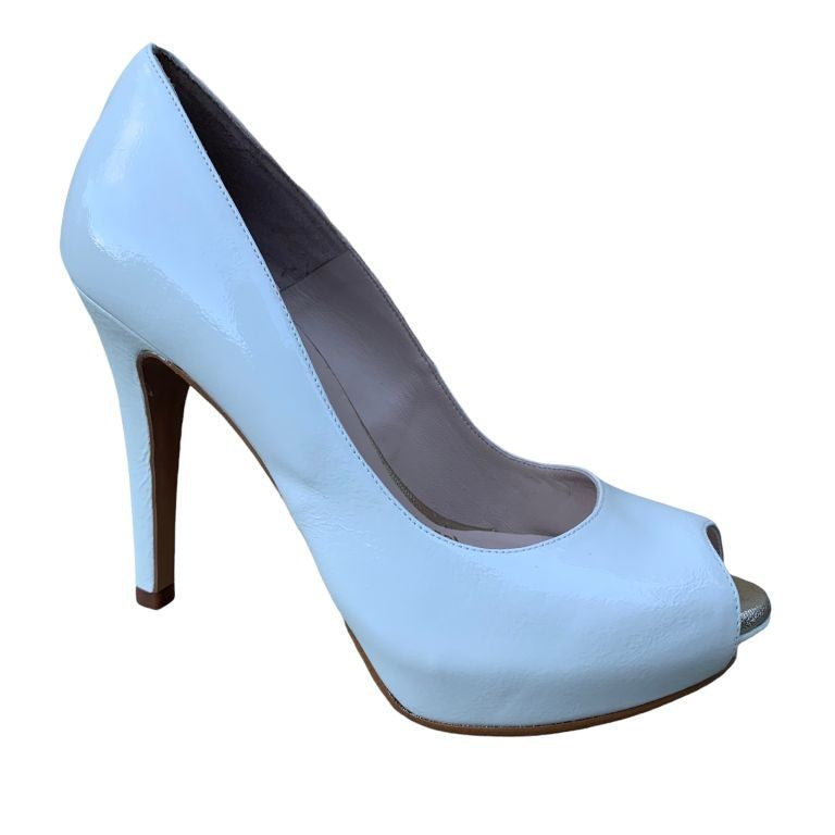 LODI AMA Heel Peep Toe CREAM