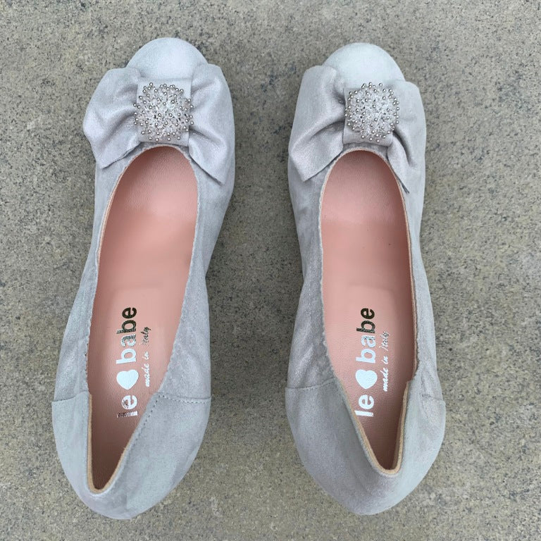 Le Babe 4001 HIGH HEEL-SILVER