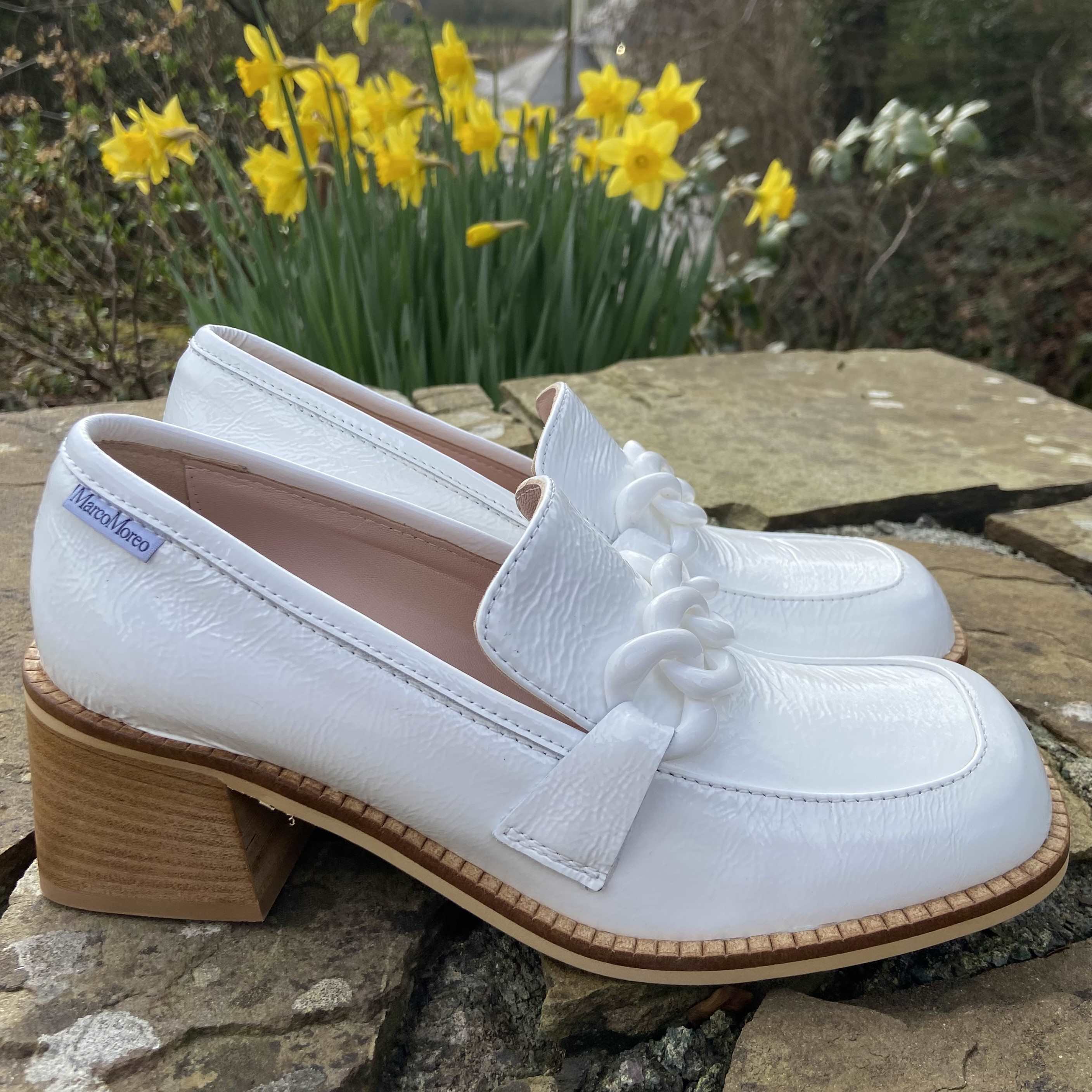 Marco Moreo Liverpool Loafer D2061-WHITE