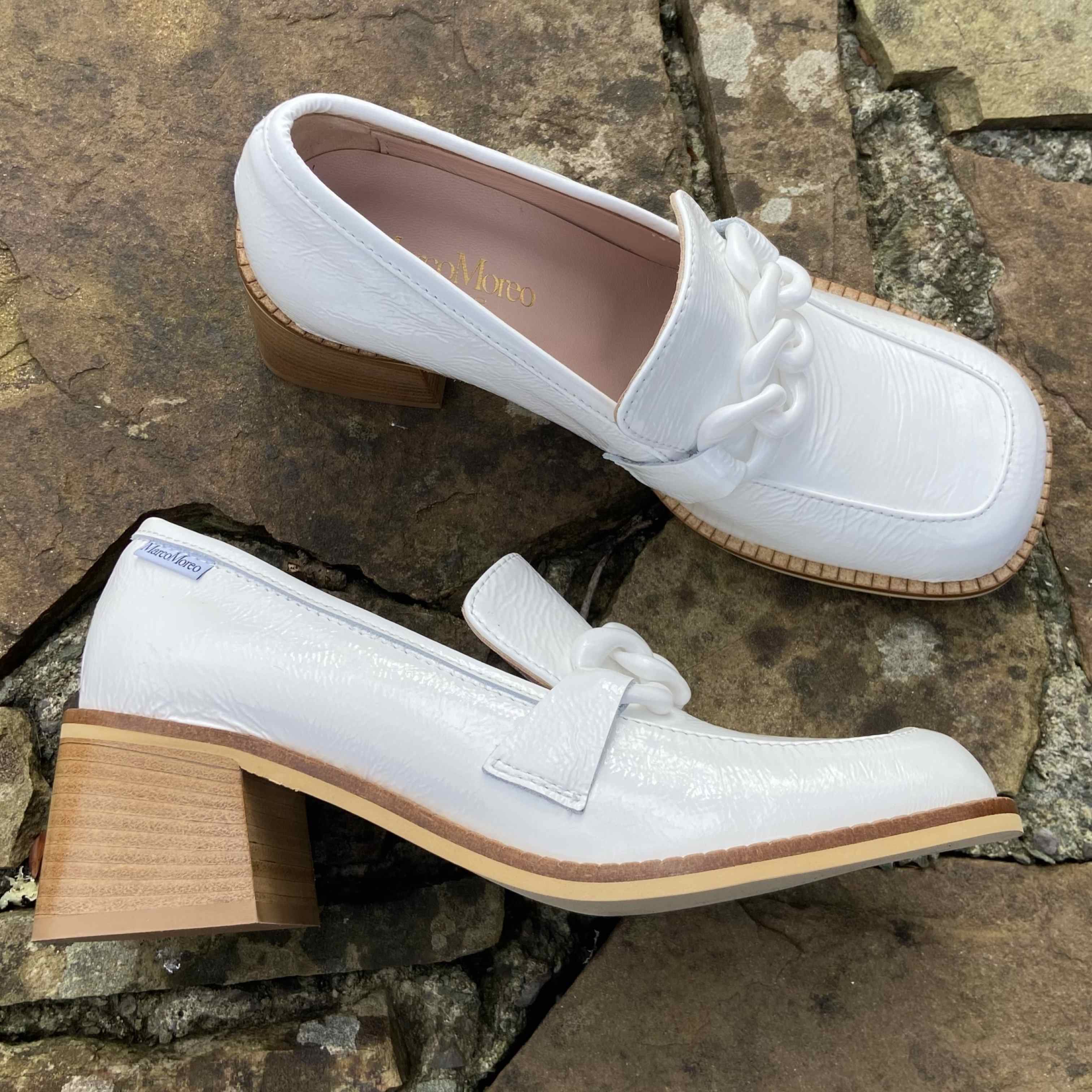 Marco Moreo Liverpool Loafer D2061-WHITE