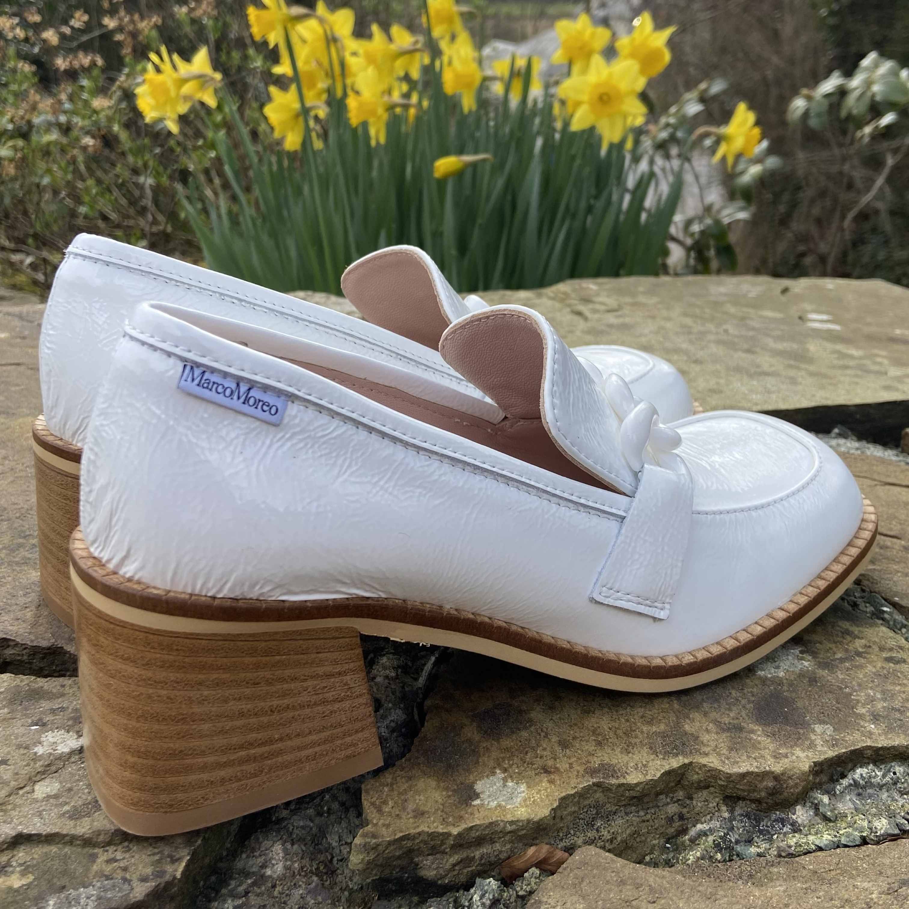 Marco Moreo Liverpool Loafer D2061-WHITE