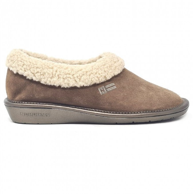 NORDIKAS Slippers 1754-BROWN