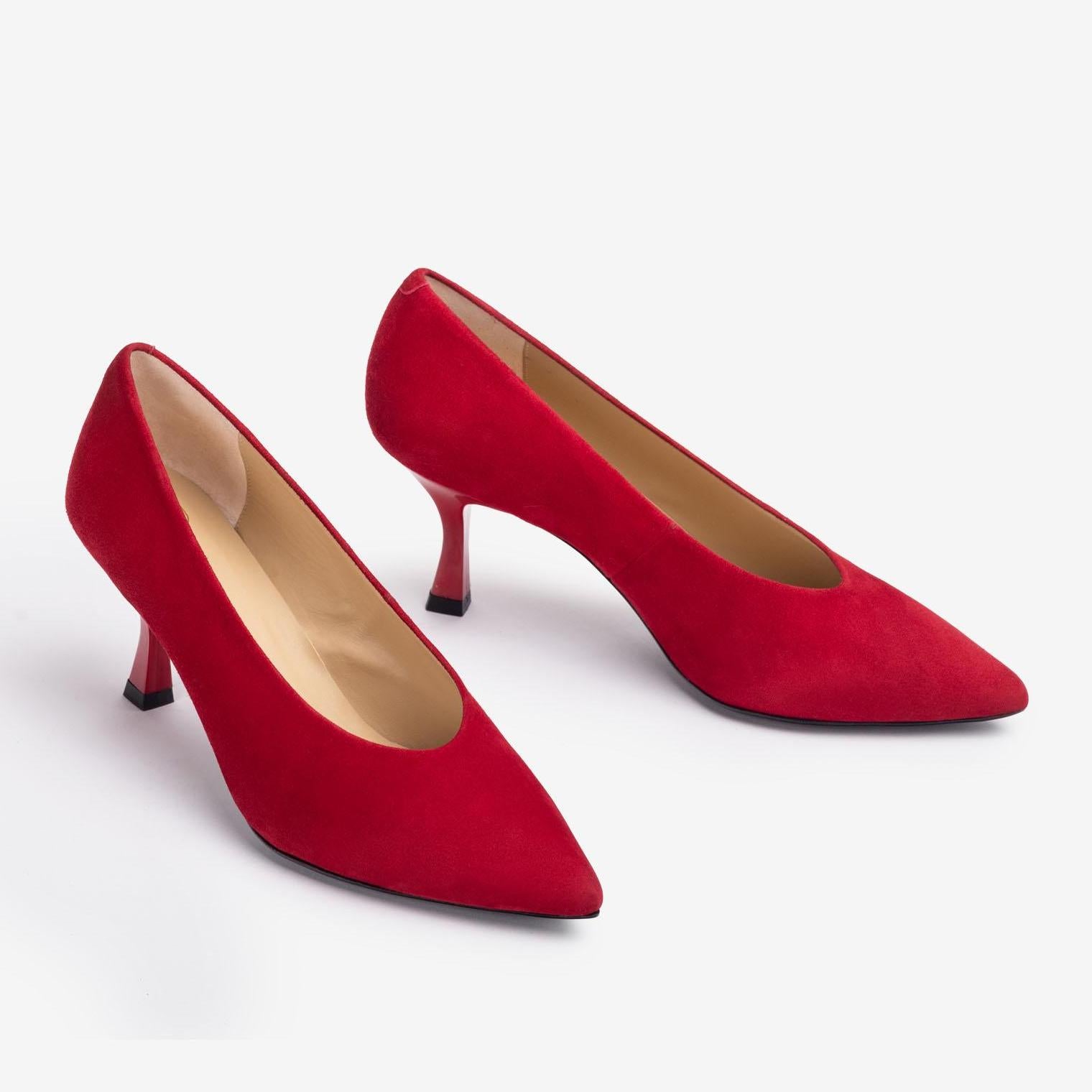 Unisa KRAMP Pump-Chili RED