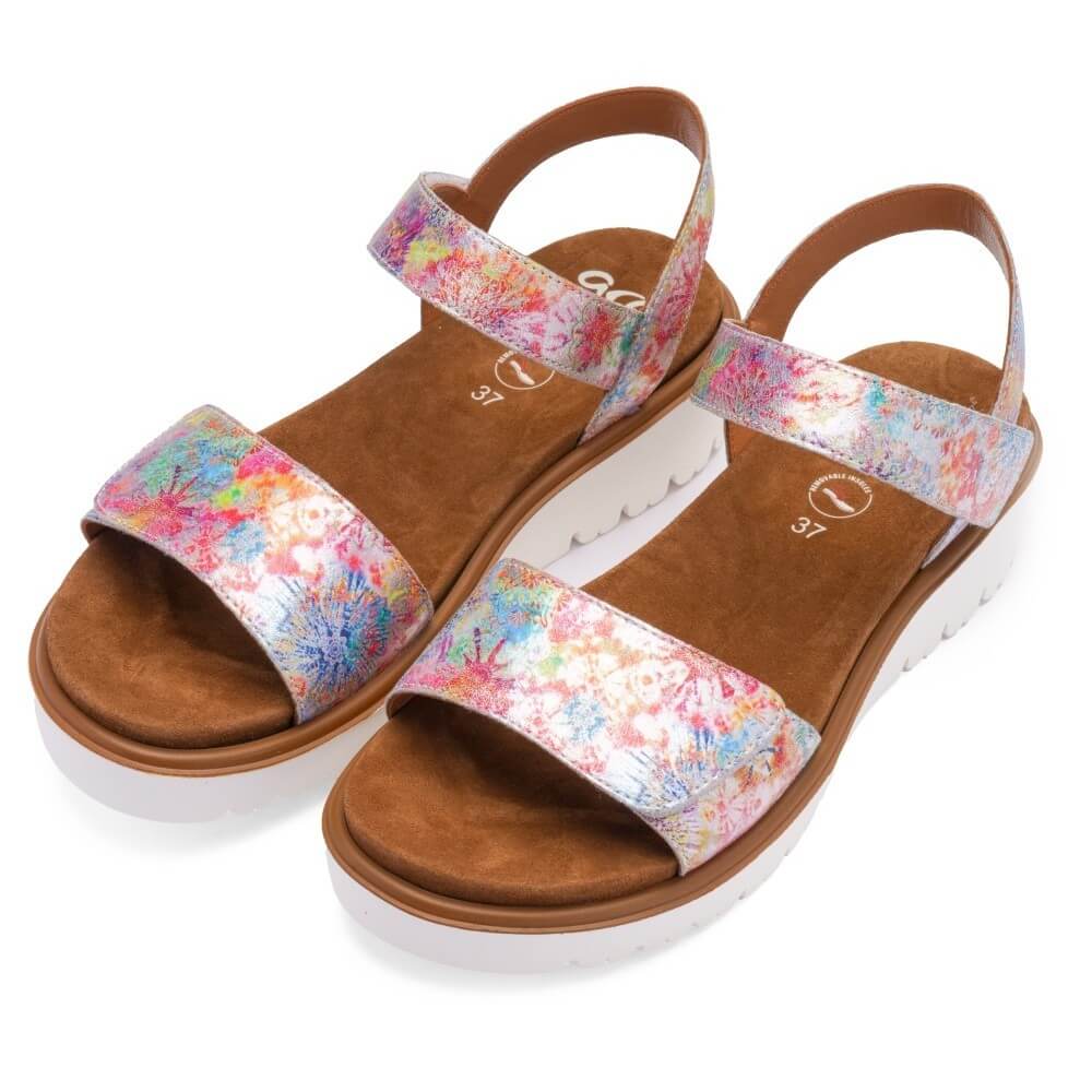 Ara Floral print sandal