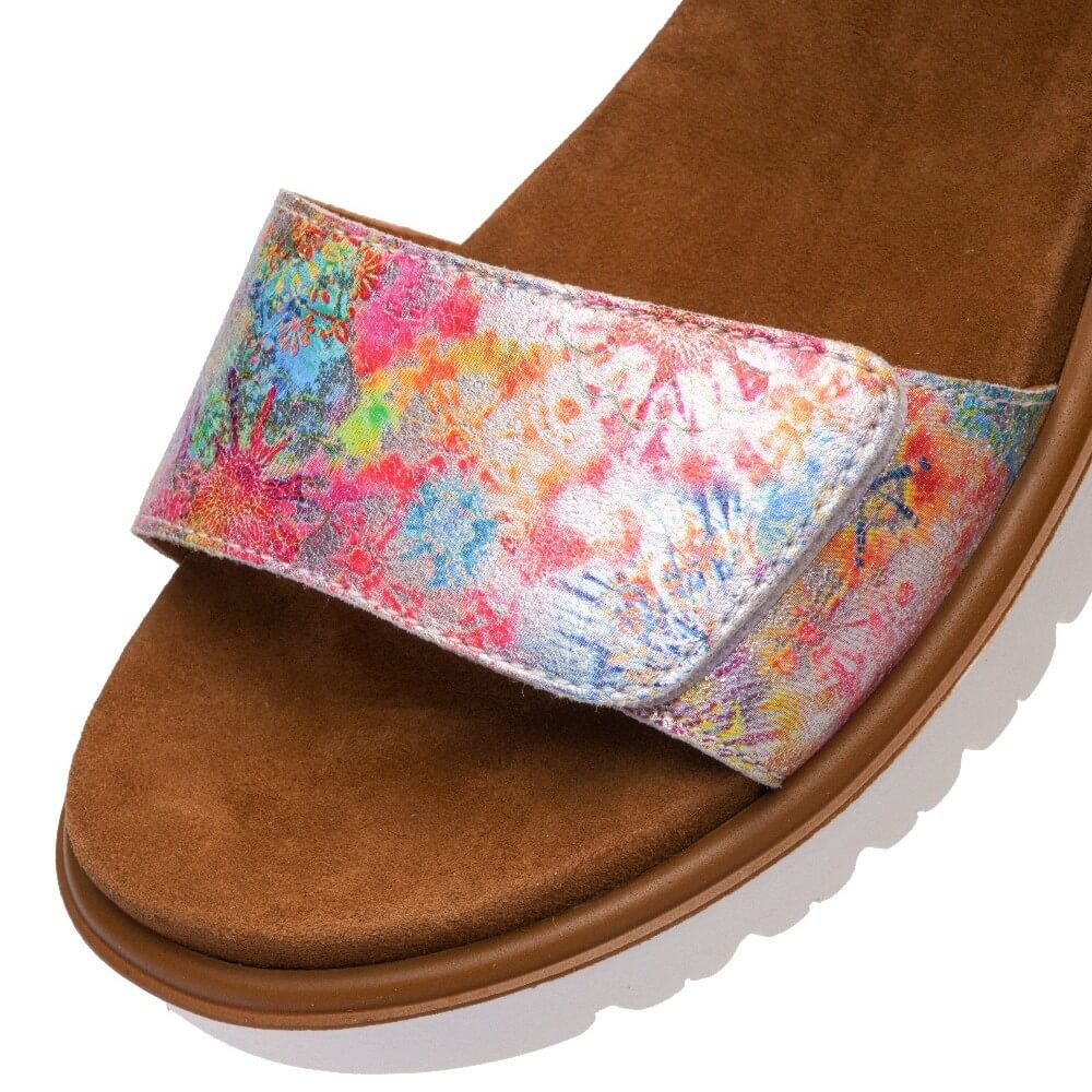Ara Bilbao-s 12-33518 Leather Sandals Floral Multicoloured