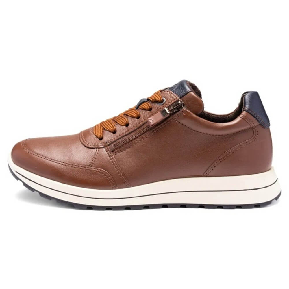 Ara Matteo Leather Lace-up 11-24501 H-Fit Cognac