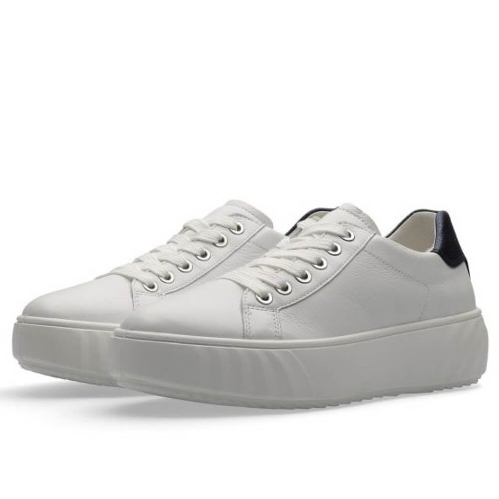 Ara Monaco Trainers 12-46523 H-Fit-WHITE