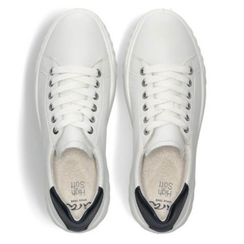 Ara Monaco Trainers 12-46523 H-Fit-WHITE