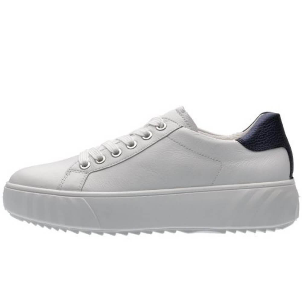 Ara Monaco Trainers 12-46523 H-Fit-WHITE