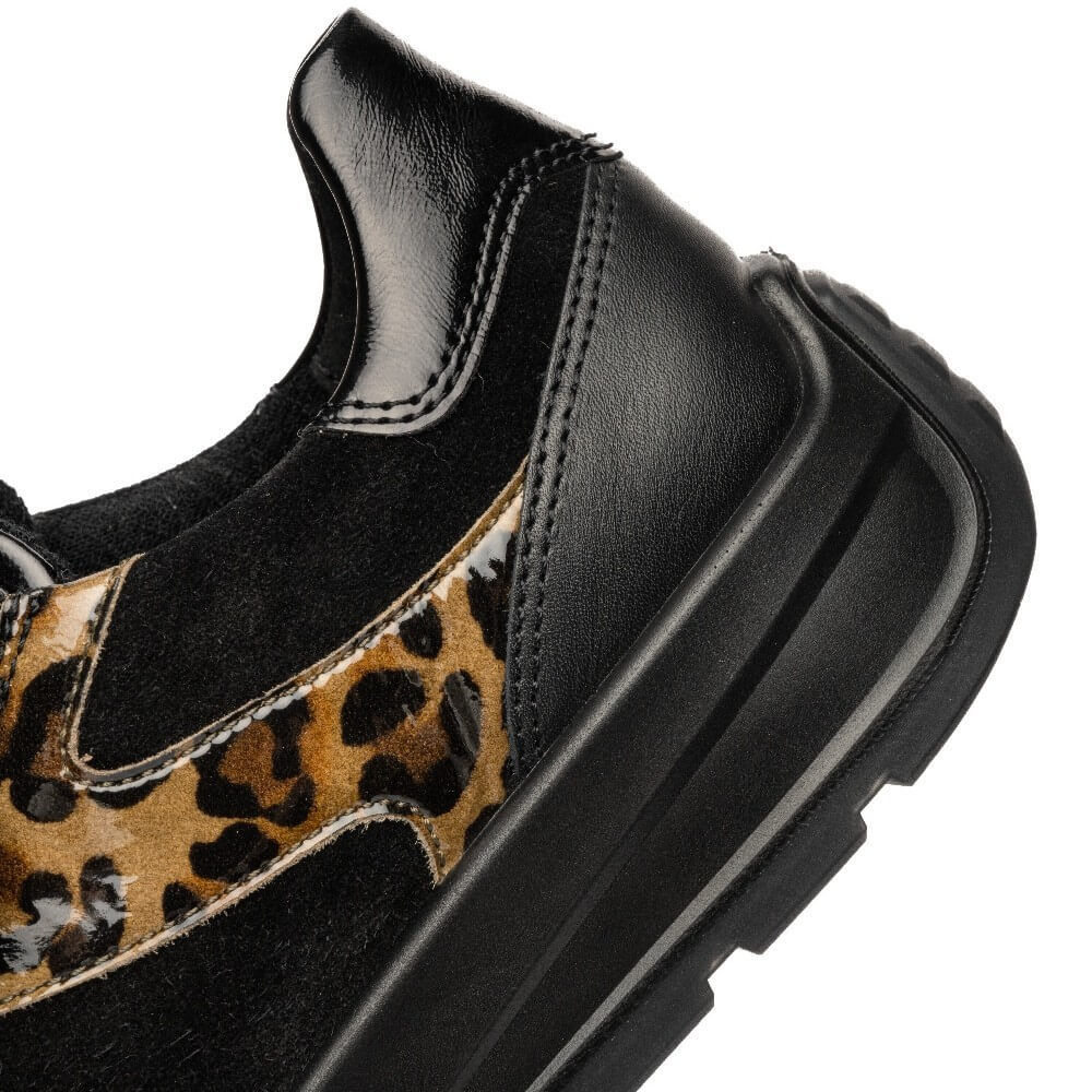 Ara New York 12-25112 Black Leopard Suede Mix H-Fit
