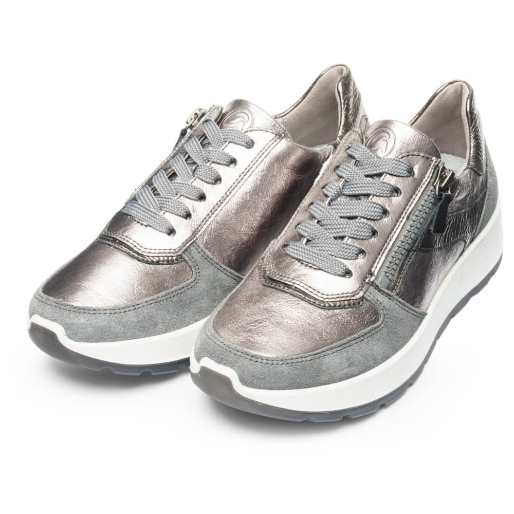 Ara New York Trainers 12-25112-GRAPHITE