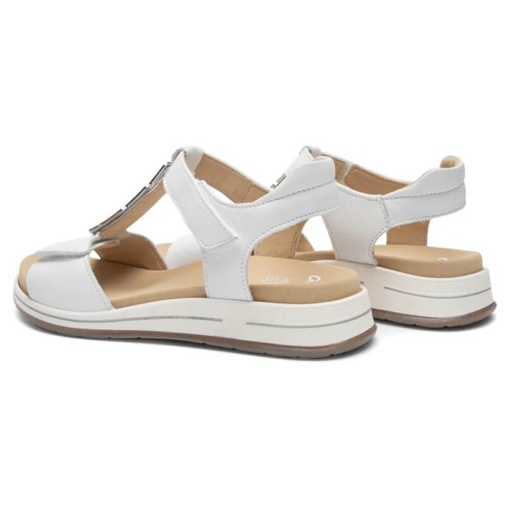 Ara Osaka 12-34804 Leather Sandal White