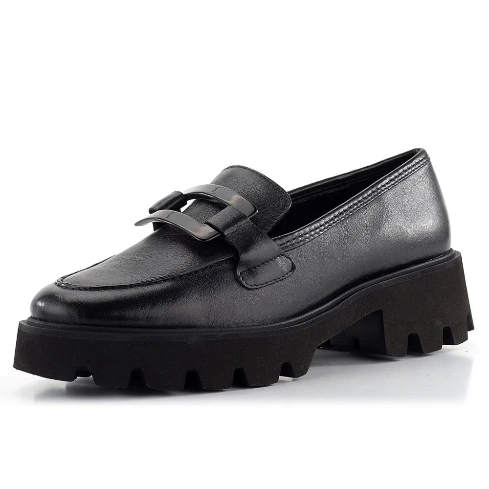 Ara 12-21703 Oxford Loafer-BLACK