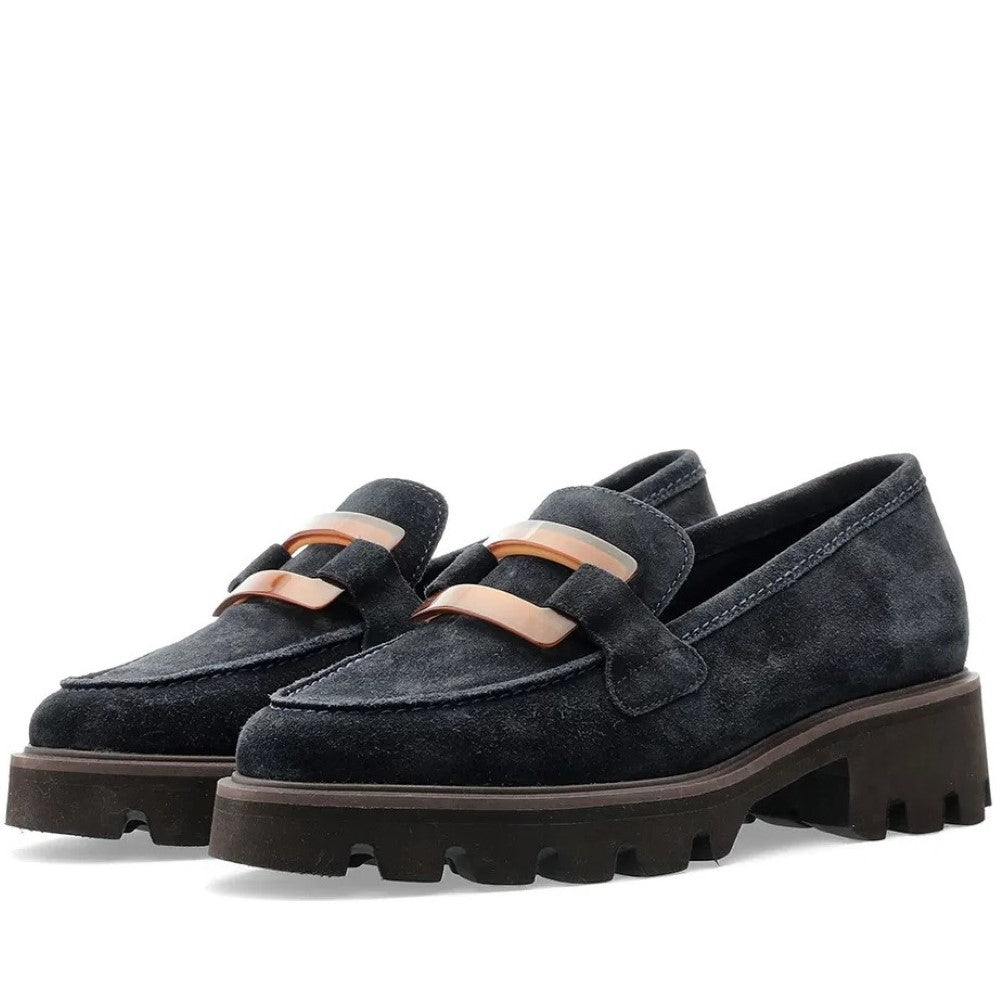 Ara 12-21703 Oxford Loafer-NAVY