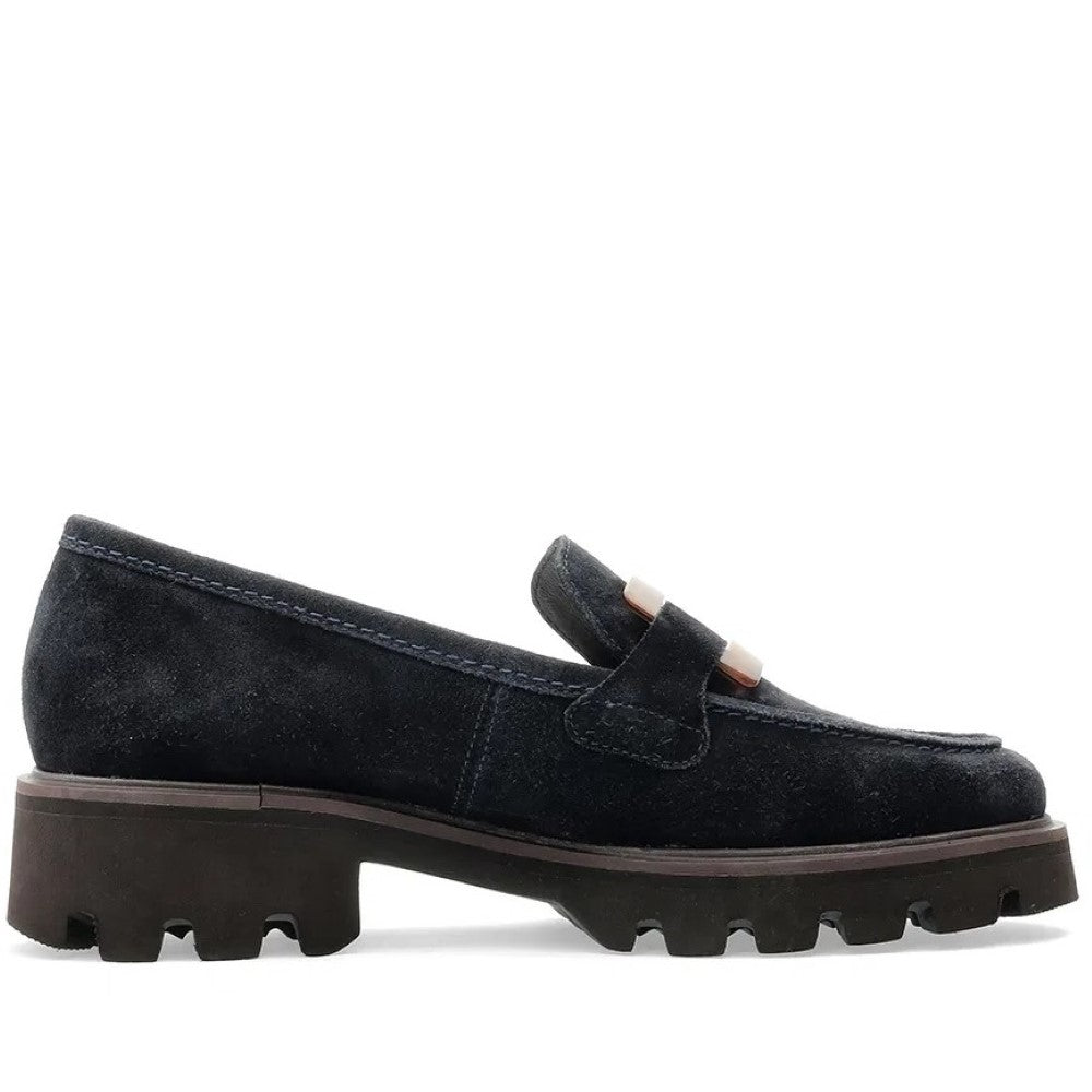 Ara 12-21703 Oxford Loafer-NAVY