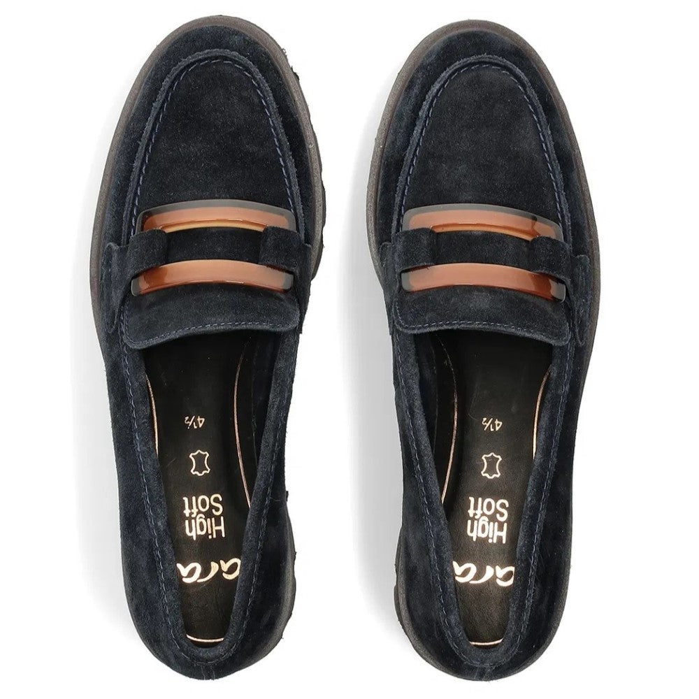 Ara 12-21703 Oxford Loafer-NAVY