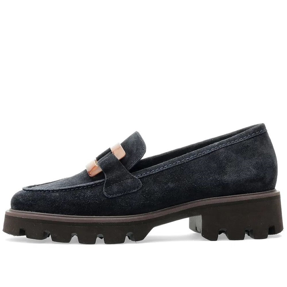 Ara 12-21703 Oxford Loafer-NAVY