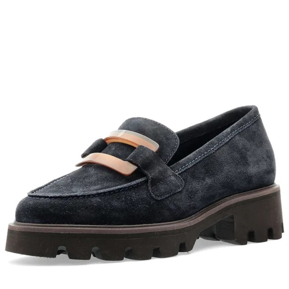 Ara 12-21703 Oxford Loafer-NAVY