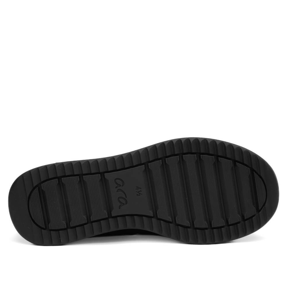 Ara Vienna 12-52602 K-Fit Leather Lace-up Black Stretch