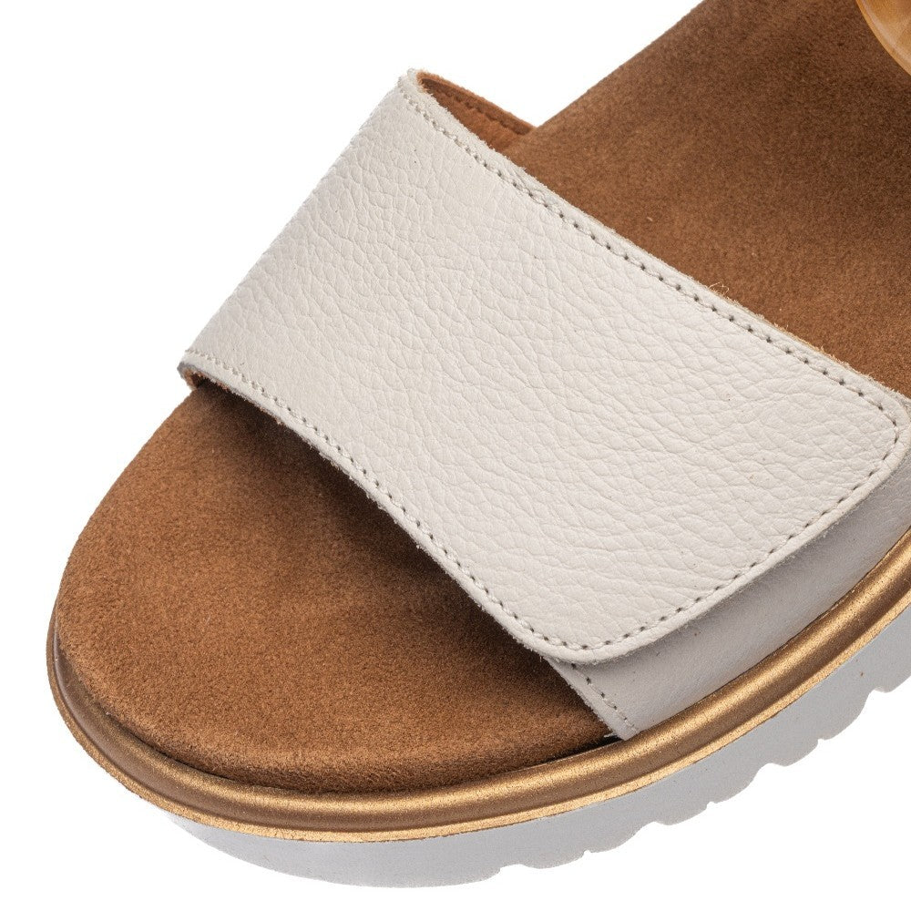 Ara Bilbao 12-33505 Leather Sandal Cream and Tan