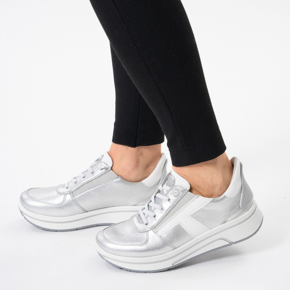 Ara Sapporo Easy on Trainers 12-27554-SILVER