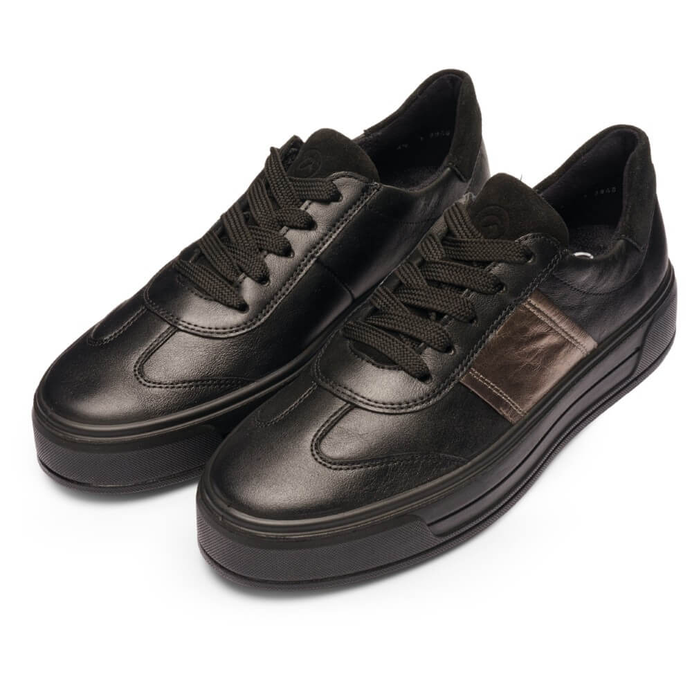 Ara Canberra Black Cashmere Lace-up 12-23012