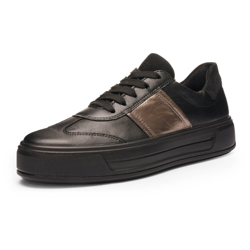 Ara Canberra Black Cashmere Lace-up 12-23012