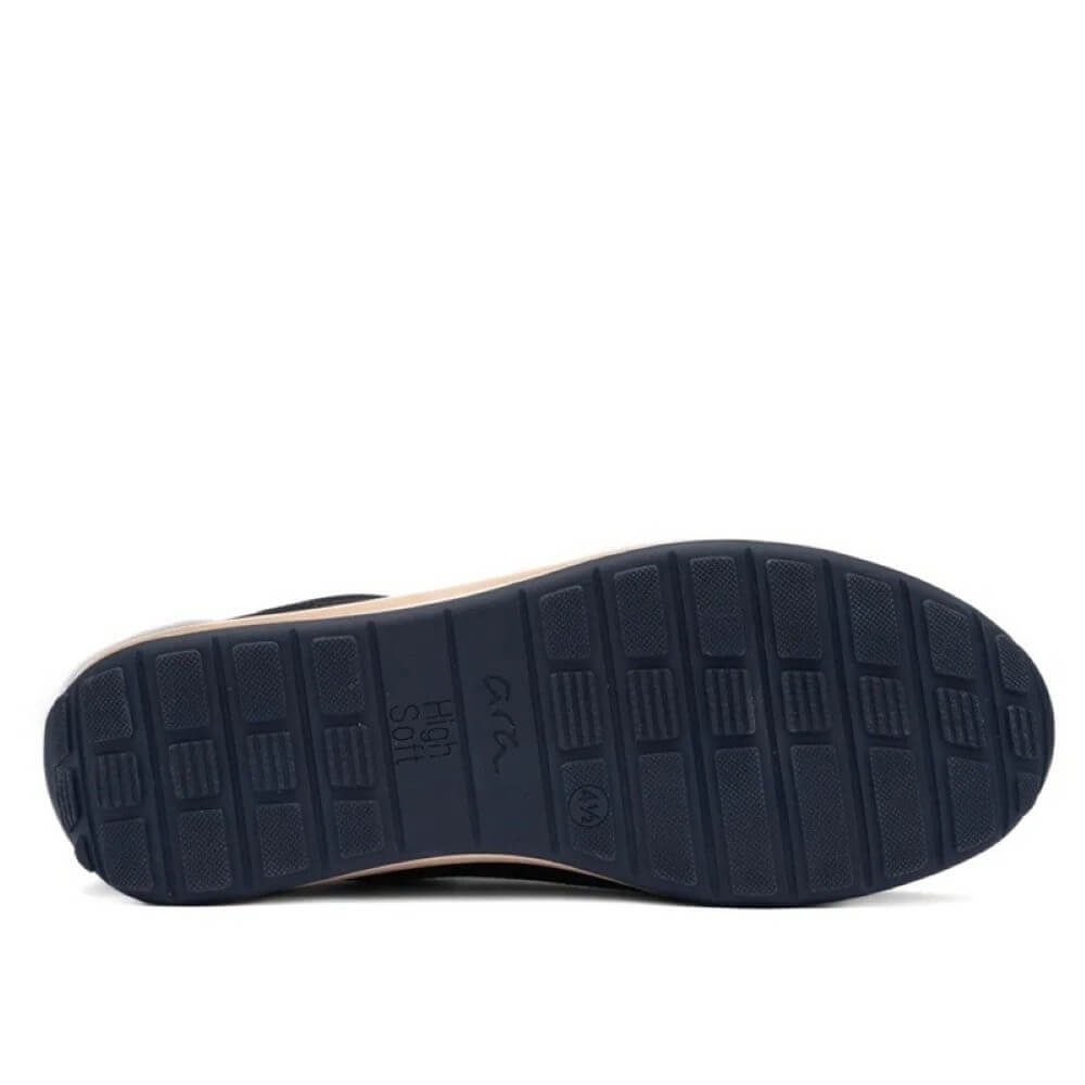 Ara Osaka 12-64587 H-fit Lace-up Navy Leather