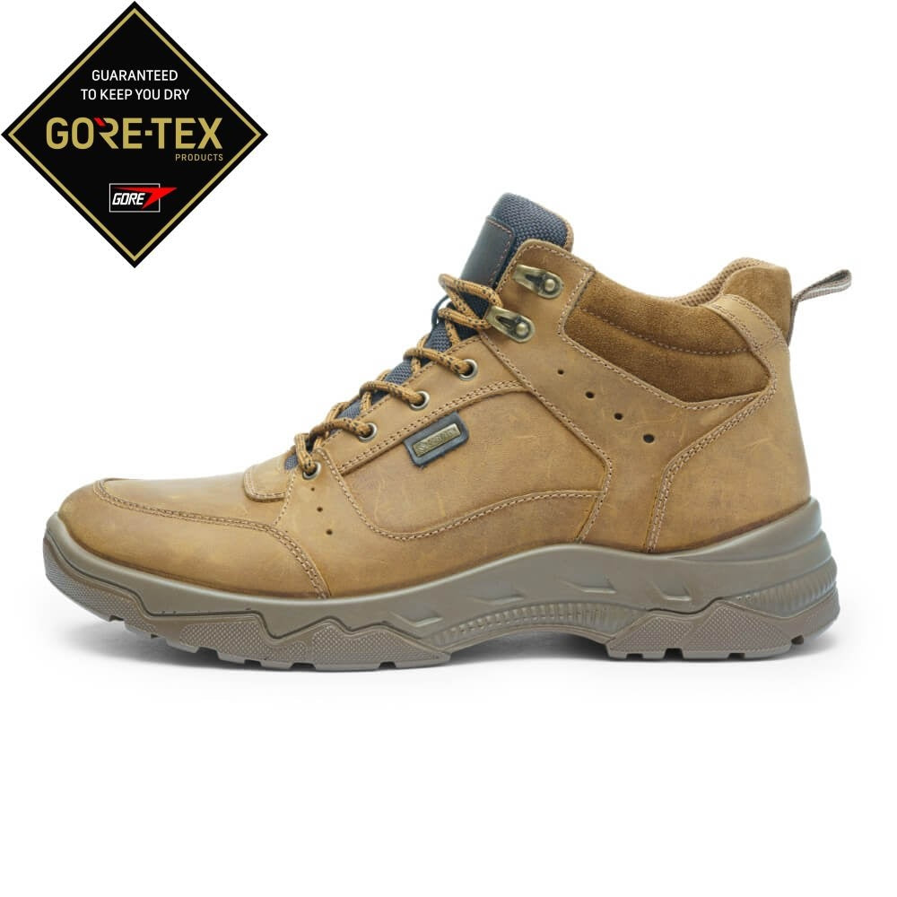 Gore-Tex men's brown boot