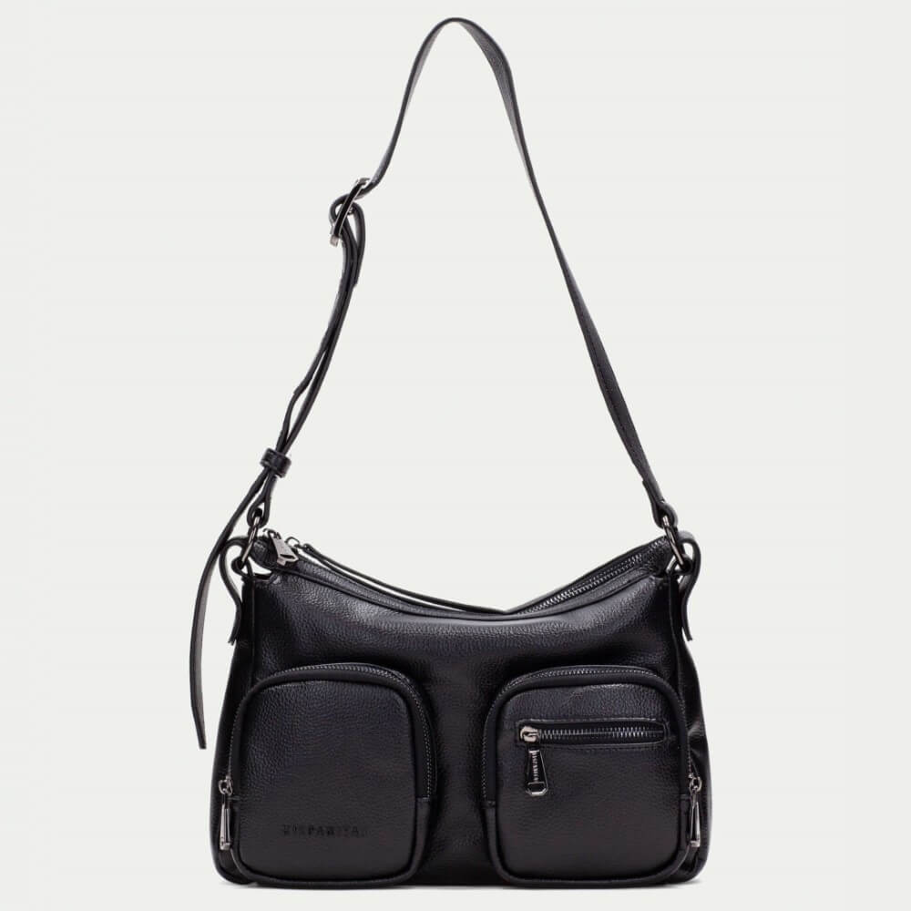 Hispanitas BI243525 Shoulder Bag-BLACK