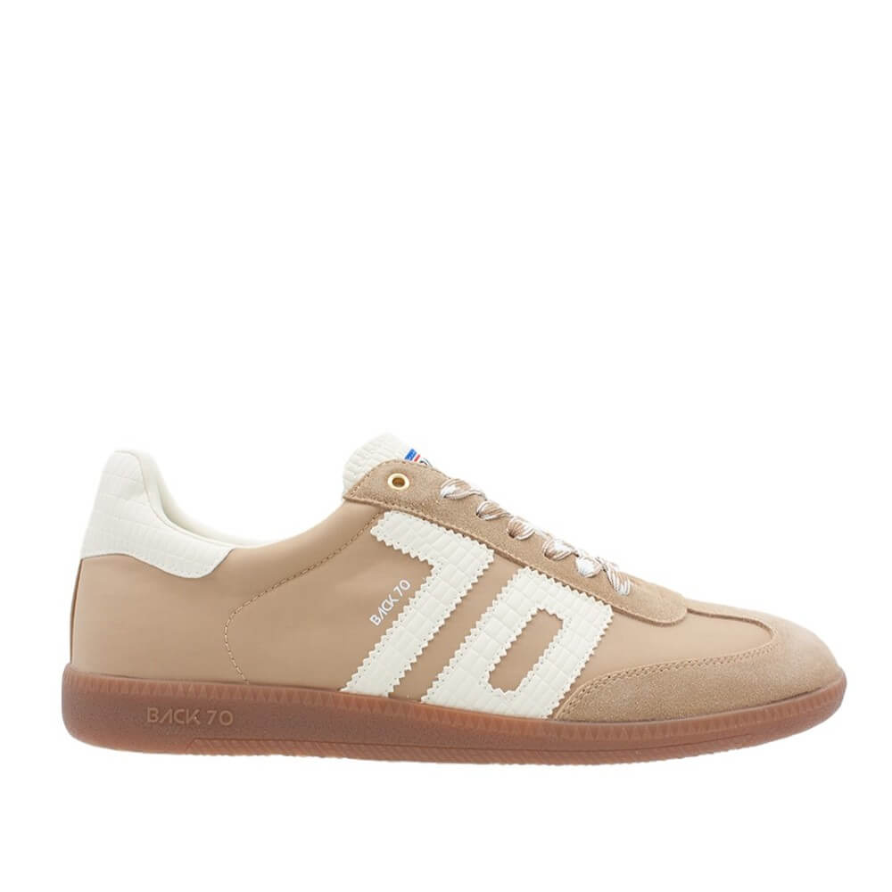 Back 70 Retro Sneakers Ghost 05 Light and soft nylon upper with refined goat suede details