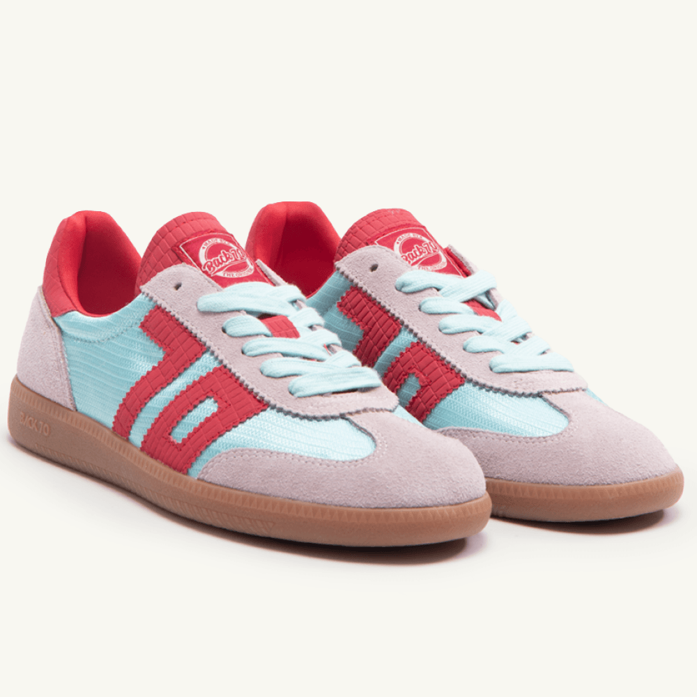 Back 70 Blue red sneakers