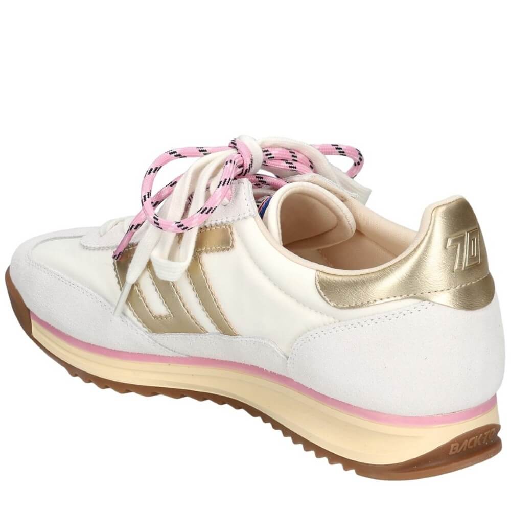 Back 70 Jogger N26 Retro Sneakers White Gold