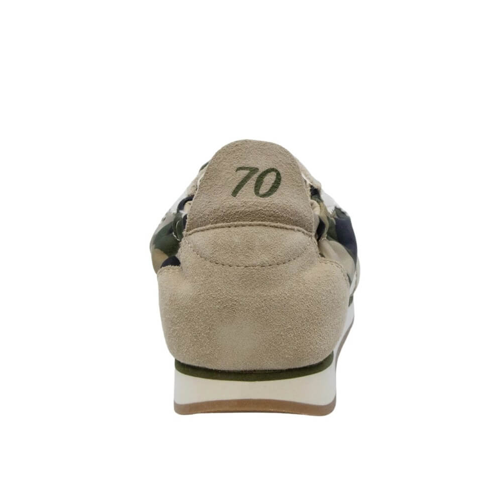 Back 70 Rocket Retro Sneakers Beige Camo