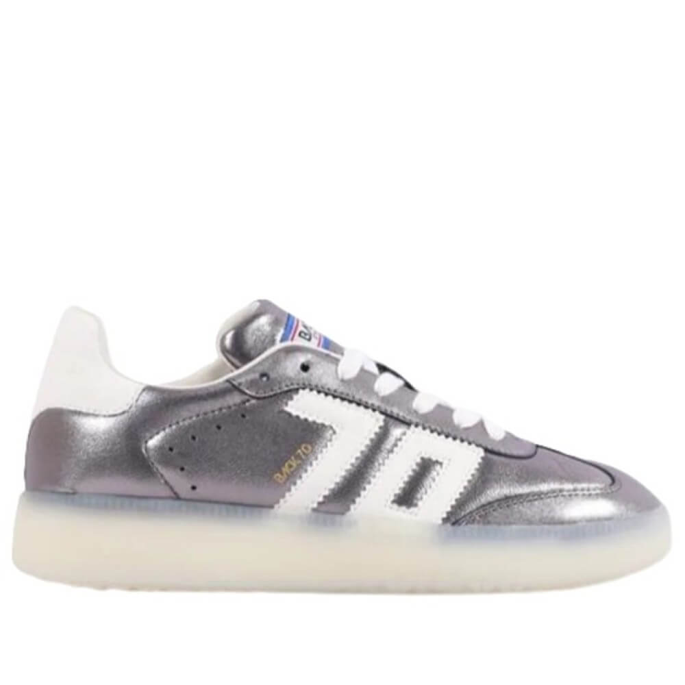 Silver back 70 sneaker on a white background