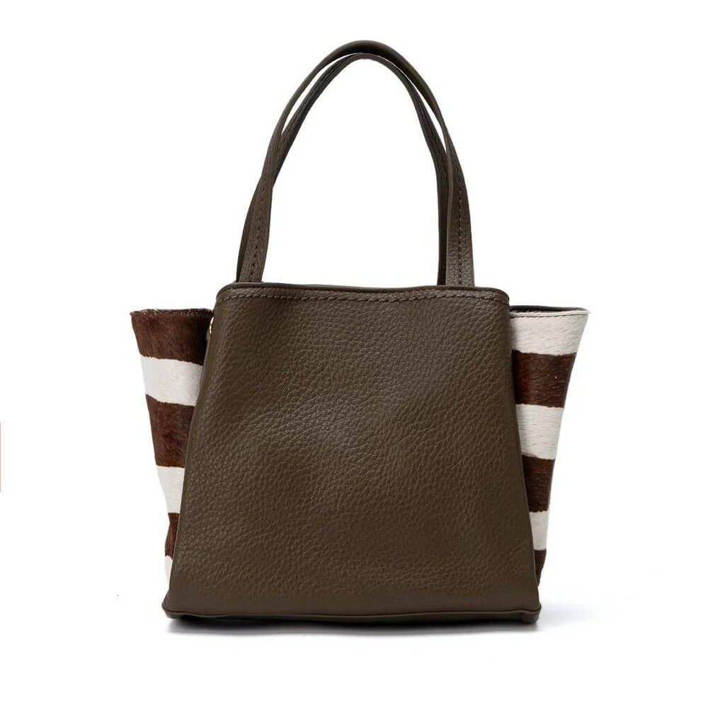 CARMELA 18624803 Animal Print Handbag Khaki