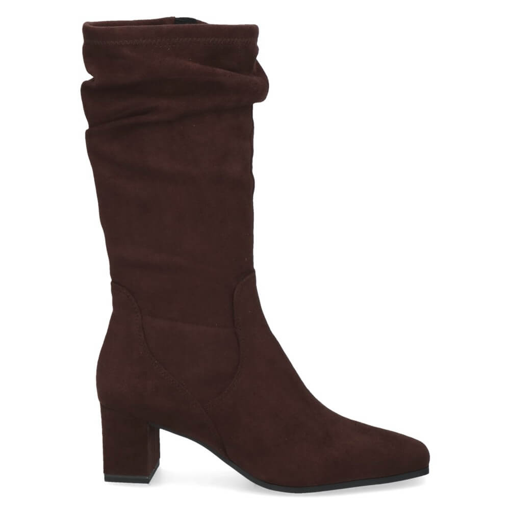 Caprice 9-25303 Dark Brown Stretch Knee High Boot