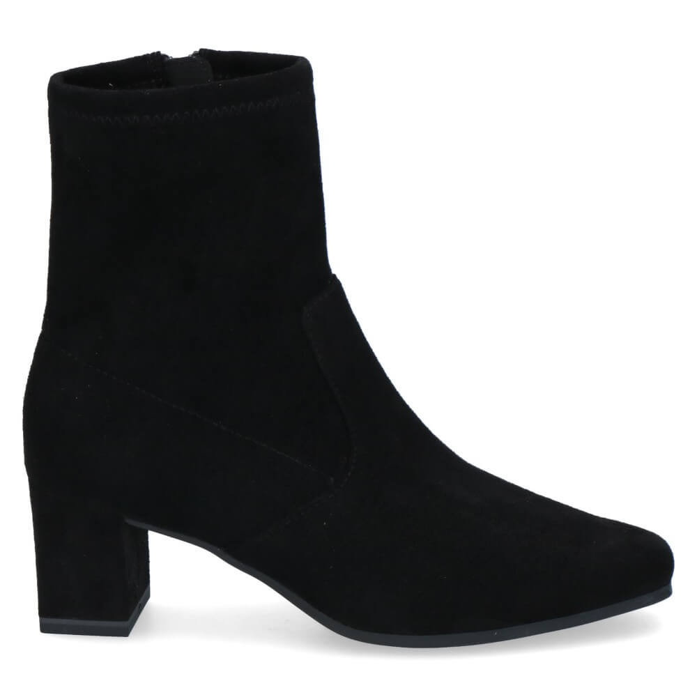 Caprice 9-25354 Black Stretch Ankle Boot