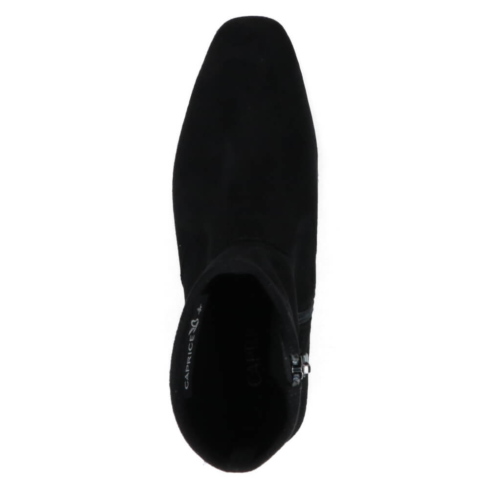 Caprice 9-25354 Black Stretch Ankle Boot