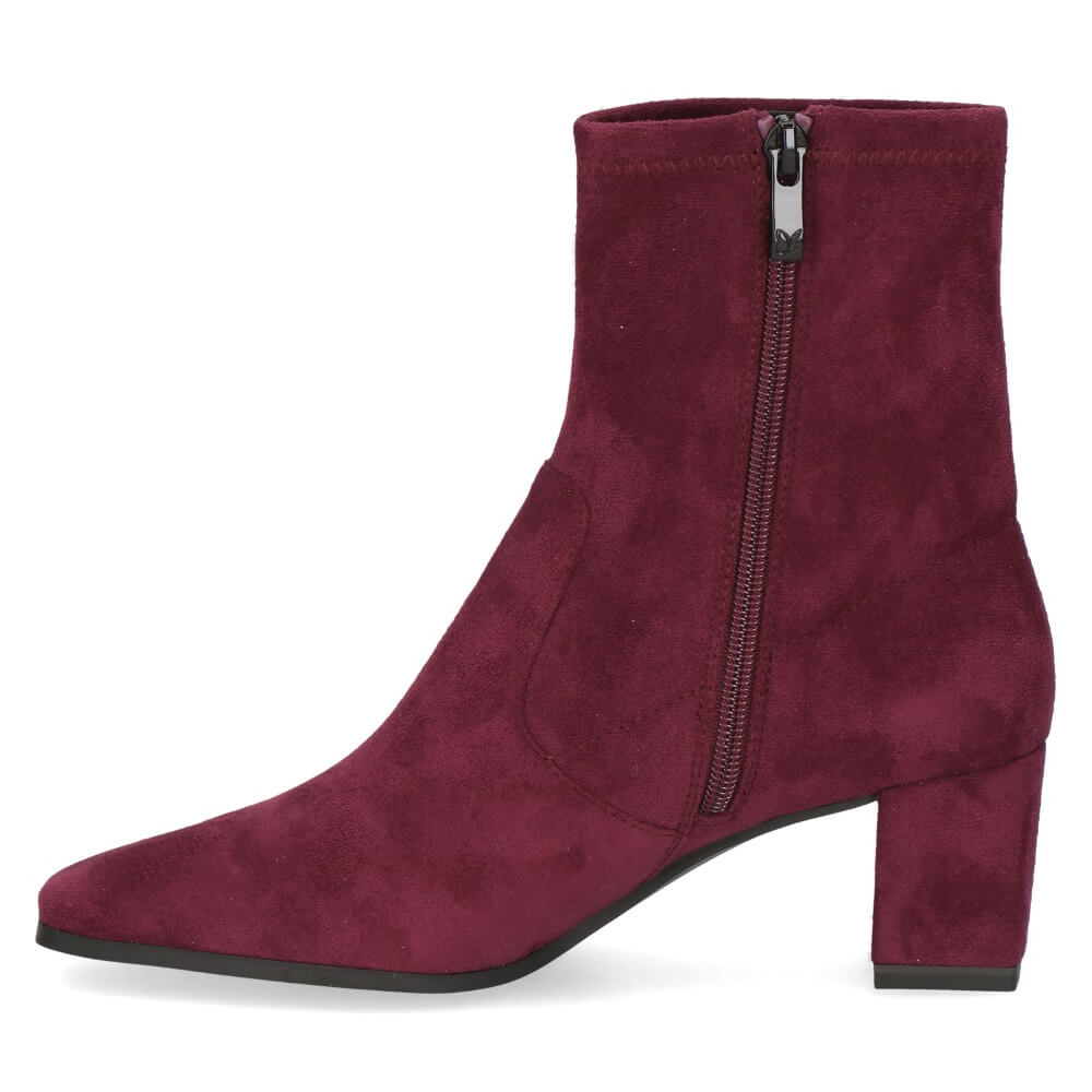 Caprice 9-25354 Bordeaux Stretch Ankle Boot