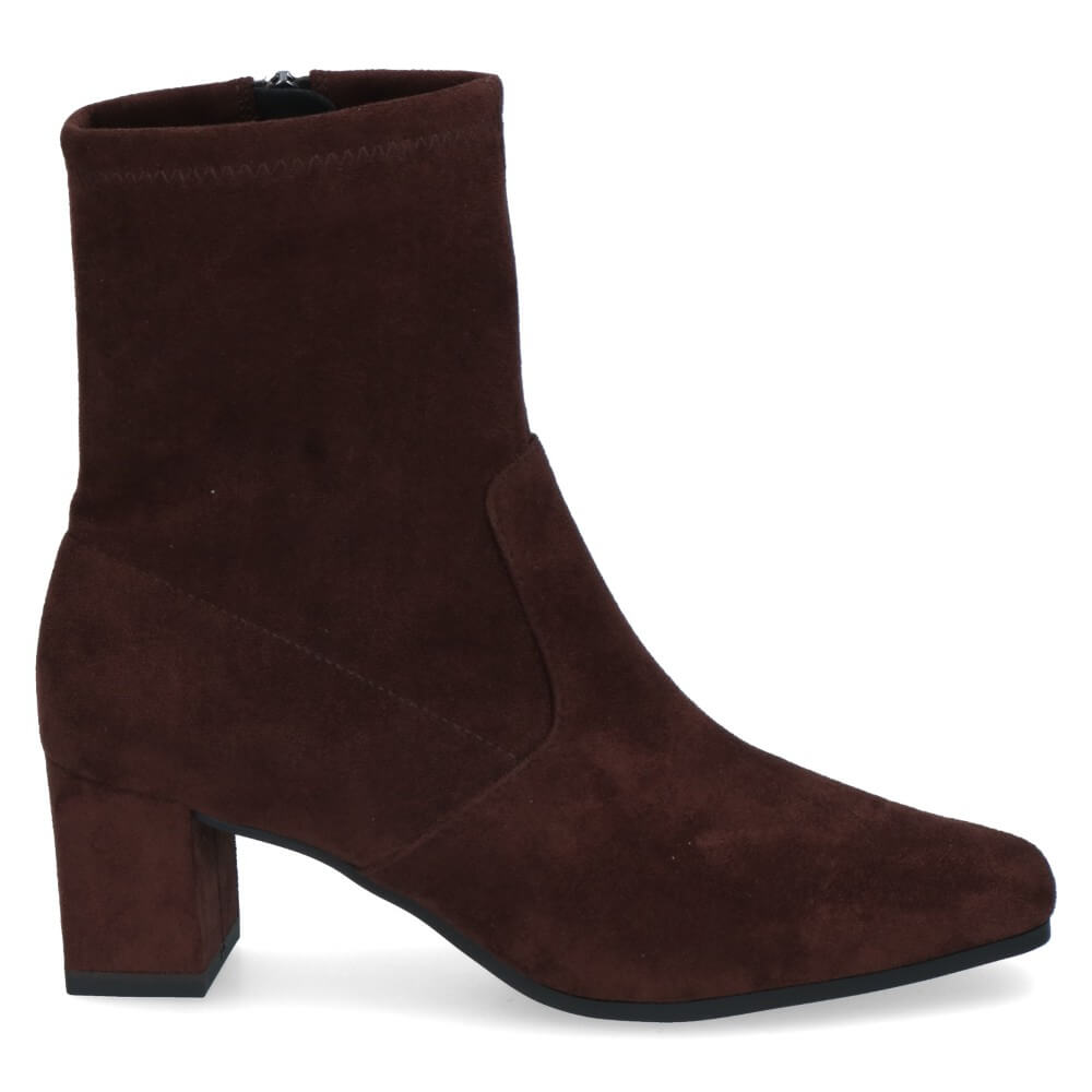 Caprice 9-25354 Dark Brown Stretch Ankle Boot