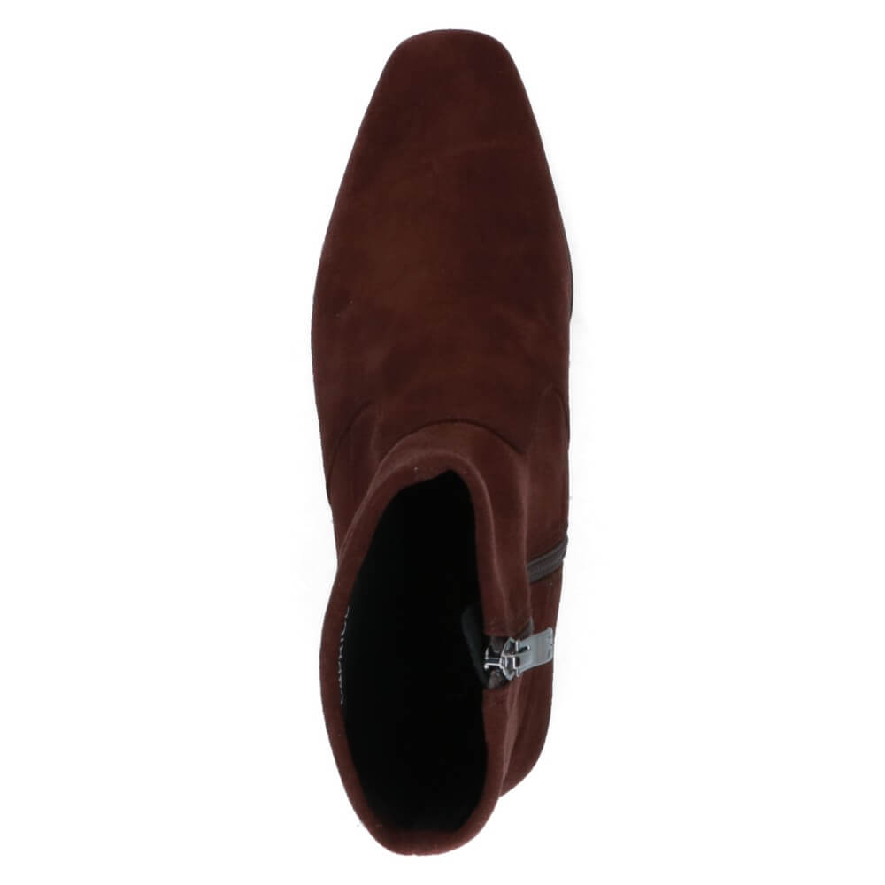 Caprice 9-25354 Dark Brown Stretch Ankle Boot
