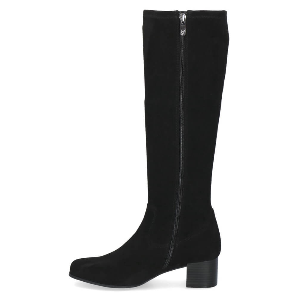 Caprice 9-25507 Knee High Boot Stretch Black