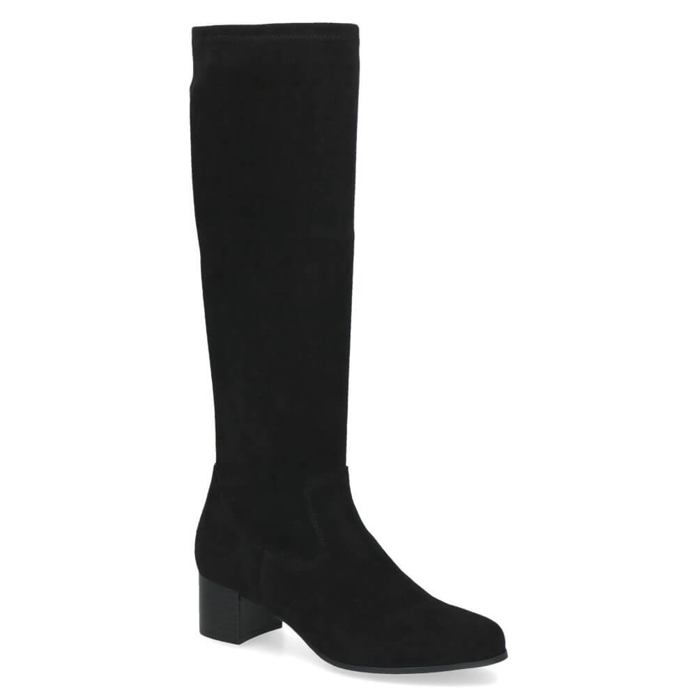 Caprice 9-25507 Knee High Boot Stretch Black