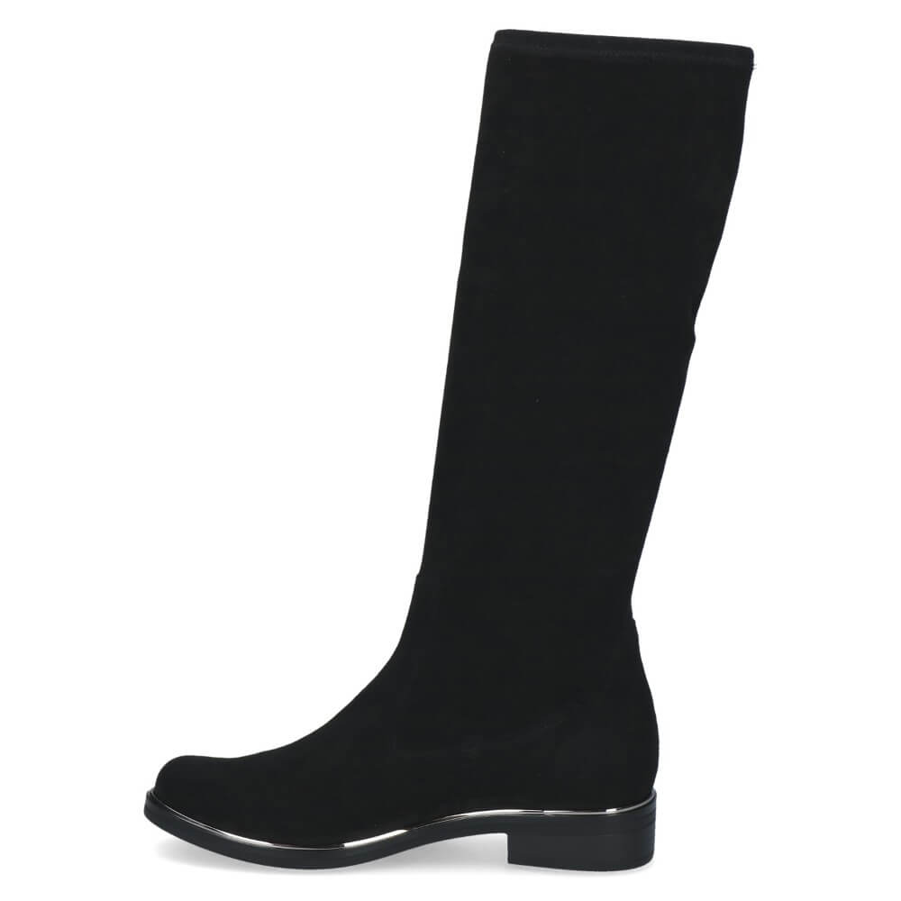 Caprice 9-25512 Knee High Stretch Black