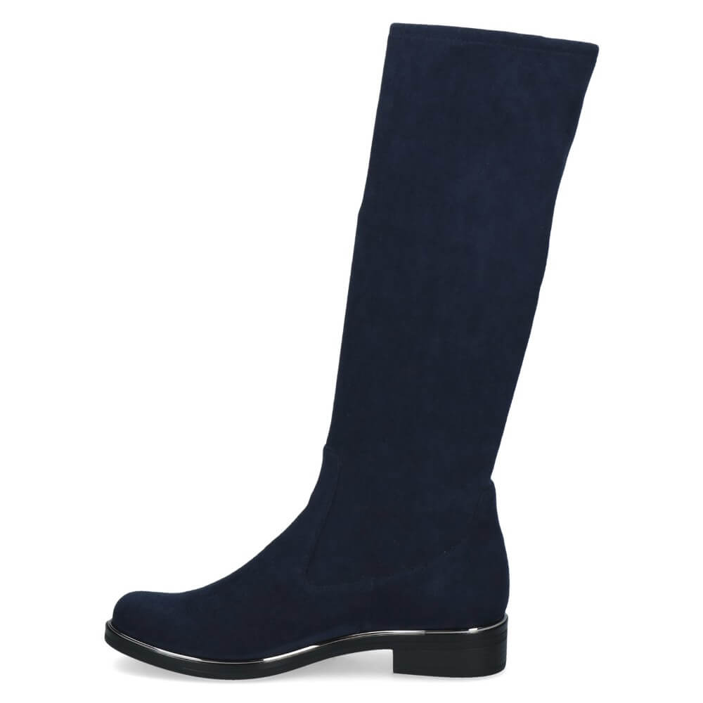 Caprice 9-25512 Knee High Stretch Navy Blue