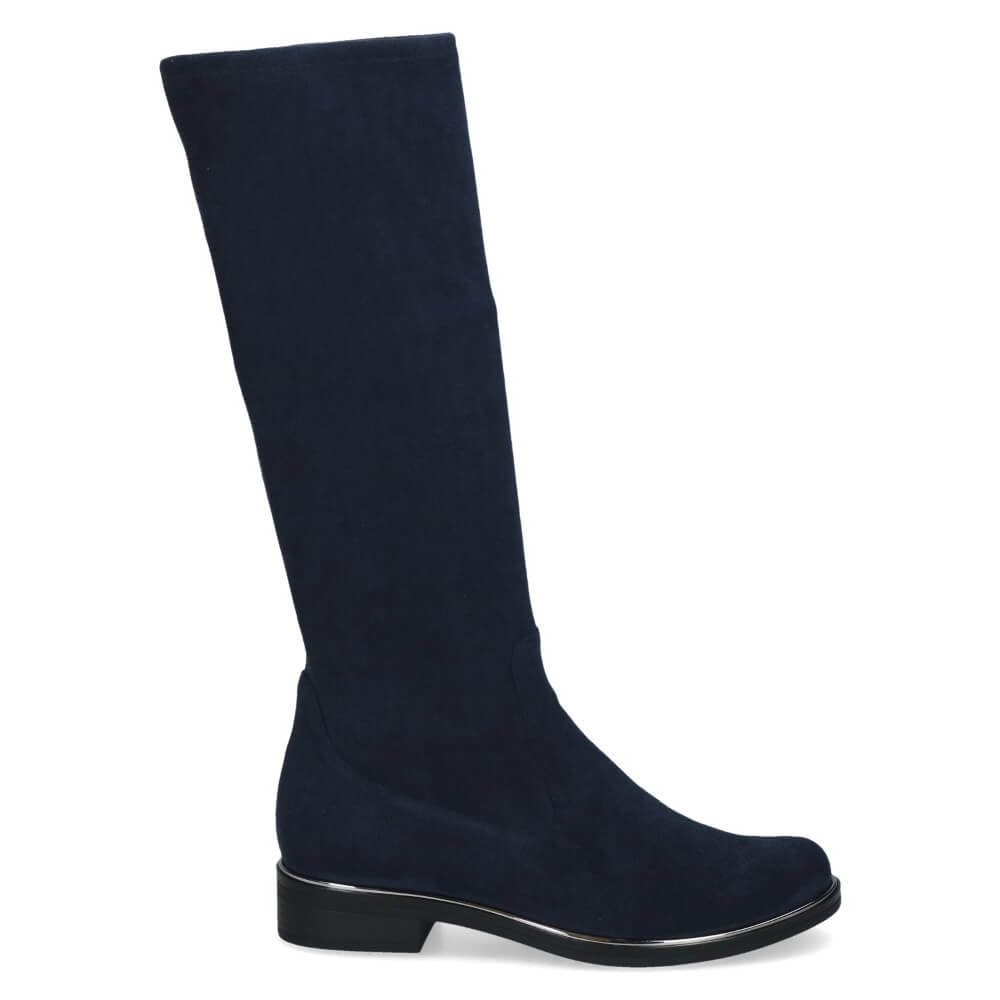 Caprice 9-25512 Knee High Stretch Navy Blue