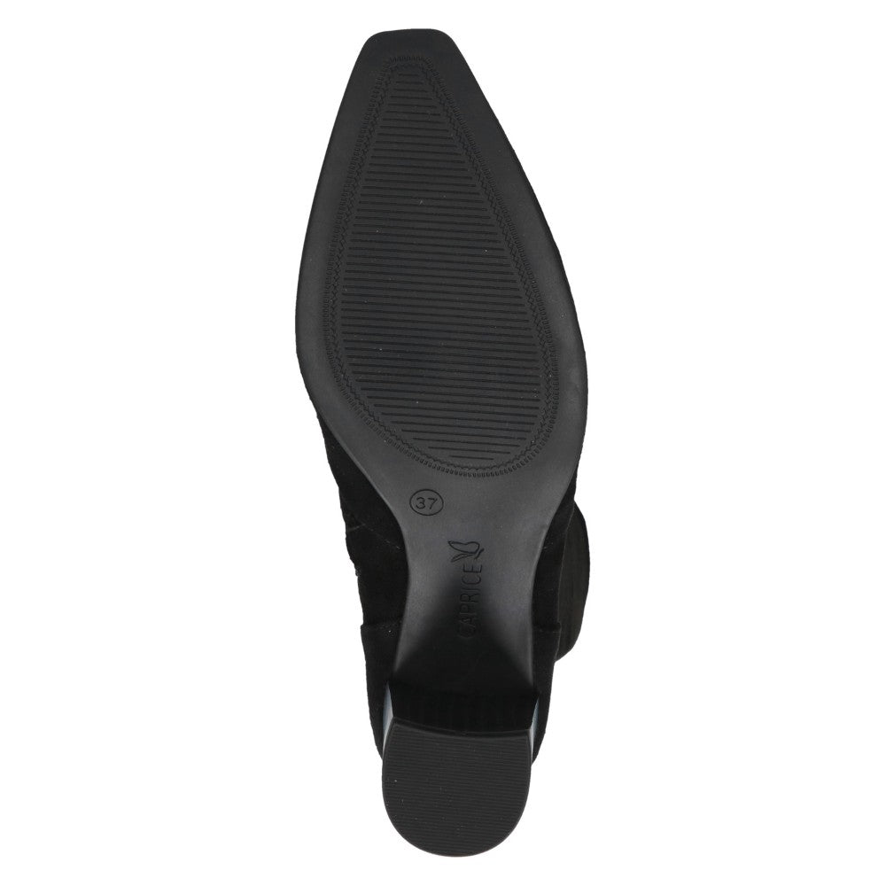 Caprice Knee High Vegan Boot 9-25520 Black