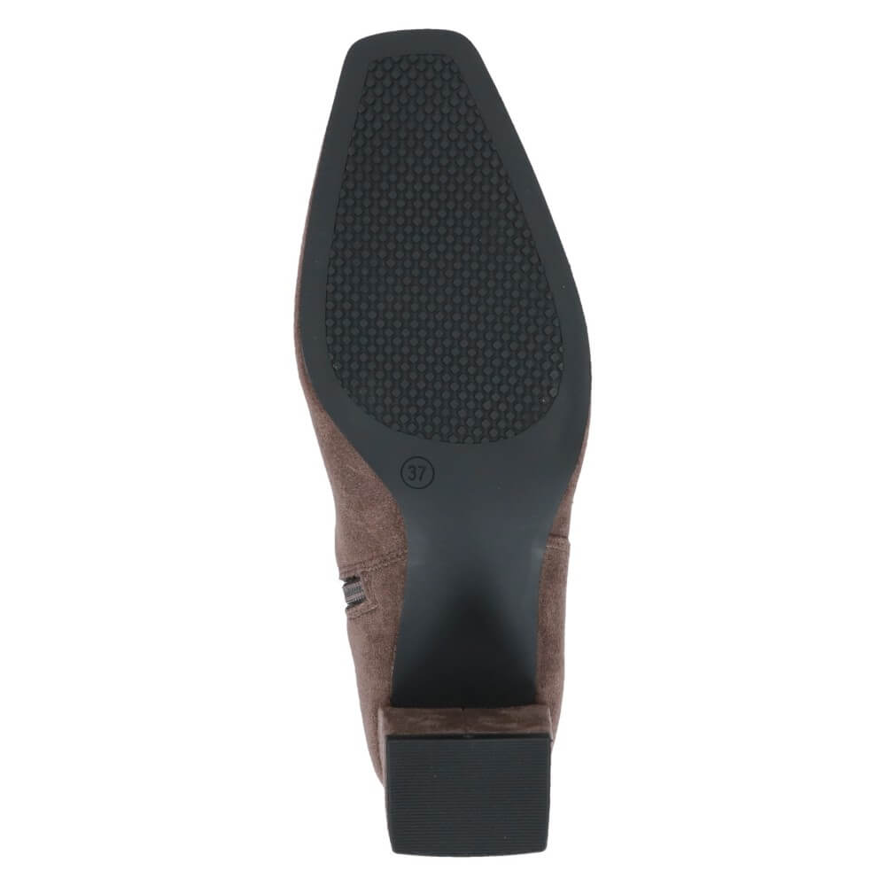 Caprice 9-25547 High Heel Knee High Caffee Stretch